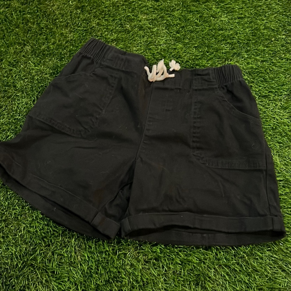 Girls Cargo Shorts with elastic waistband